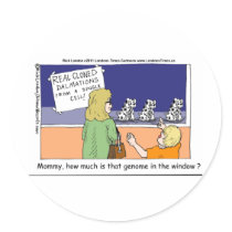 How Much Is That Genome Dalmatian In The Window? Sticker