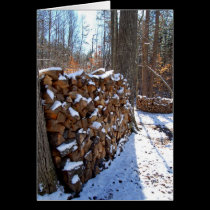 How Much Wood... cards