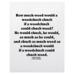 How Much Wood Would A Woodchuck Chuck Twister Letterhead Template