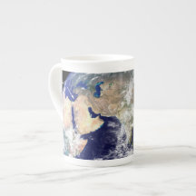 How NASA Satellites See Israel Bone China Mugs