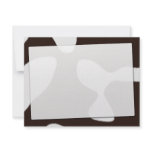 How Now Brown cow Personalized Invite