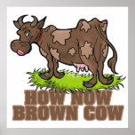 how now brown cow print