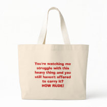 HOW RUDE! bags by Alexis_McLeod HOW RUDE! bags