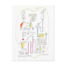 How the Heart Works postcards by doodot How the Heart Works postcards