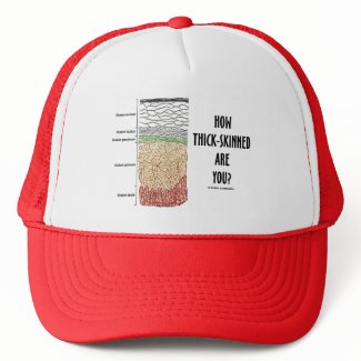 How Thick-Skinned Are You? (Epidermis Skin Layers) hat