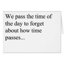 How Time Passes Card