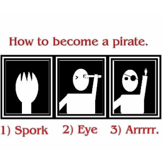 How to Become a pirate shirt