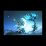 How to Catch a Mermaid Stretched Canvas Print canvas prints