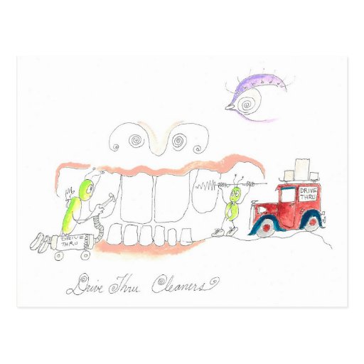 How to Clean Teeth Post Cards