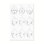 How to Draw a Human Head 18th Century canvas prints