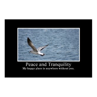 How to find peace and tranquility [XL] Poster