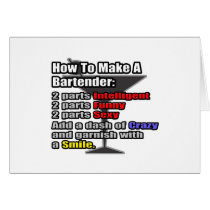 How to Make a Bartender Card