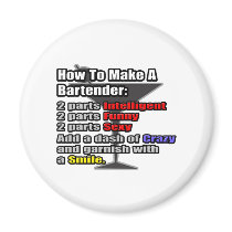 How to Make a Bartender Magnet
