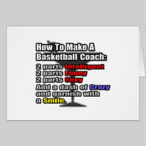 How To Make a Basketball Coach Cards