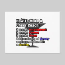 How To Make a Cheer Coach Post Card