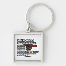 How To Make a Dental Assistant Key Chains
