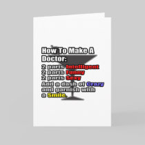 How To Make a Doctor Card