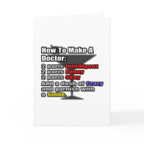 How To Make a Doctor Card
