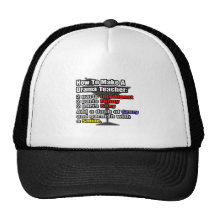 How To Make a Drama Teacher Mesh Hats
