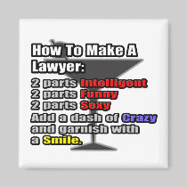 How To Make a Lawyer Refrigerator Magnets
