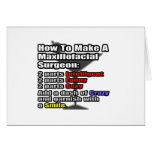 How To Make a Maxillofacial Surgeon cards