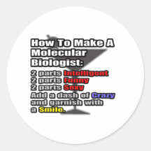How To Make a Molecular Biologist Stickers