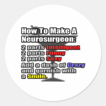 How To Make a Neurosurgeon Stickers