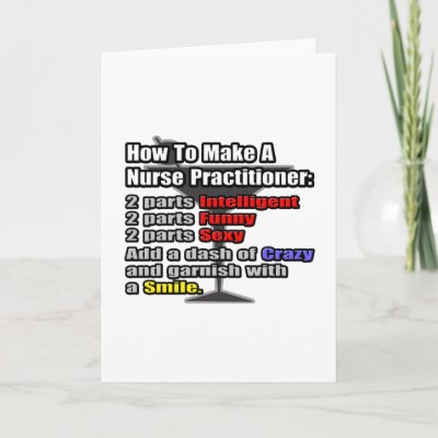 How To Make a Nurse Practitioner Greeting Card