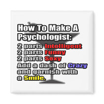 How To Make a Psychologist Refrigerator Magnet