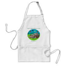 How To Make A Raccoon Smile Apron