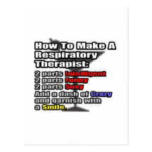 How To Make a Respiratory Therapist Postcard