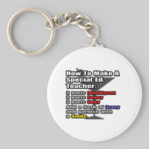 How To Make a Special Ed. Teacher Keychain