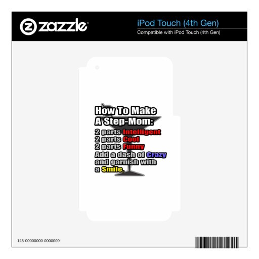 How To Make a Step-Mom iPod Touch 4G Skins