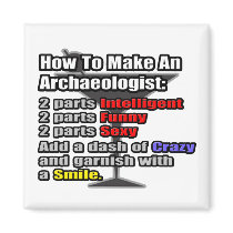How To Make an Archaeologist Refrigerator Magnets