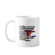 How To Make an Archaeologist Mug