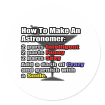 How To Make an Astronomer Sticker