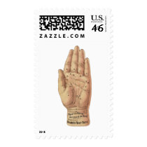 How To Read Palms Postage Stamp