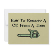 How to remove a cat from a tree invitations