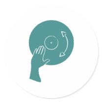 How To Scratch Round Stickers
