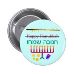 How to Spell Hanukkah Buttons