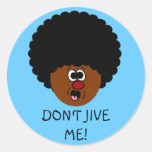 How to talk to crooks about evil criminal activity sticker