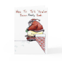 How to tell you have been REALLY bad Greeting Cards
