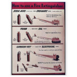 How To Use A Fire Extinguisher Custom Flyer