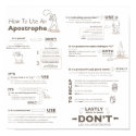 How to Use An Apostrophe posters