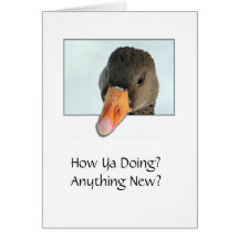 How Ya Doing? Anything New? Cards