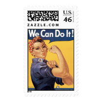 Howard Miller We Can Do It Rosie the Riveter Postage Stamps