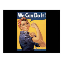 Howard Miller We Can Do It Rosie the Riveter Post Cards
