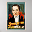 Howard Thurston Magic Advertisement Poster posters