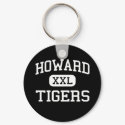 Howard - Tigers - High - Howard South Dakota keychains