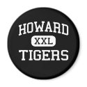 Howard - Tigers - High - Howard South Dakota magnets